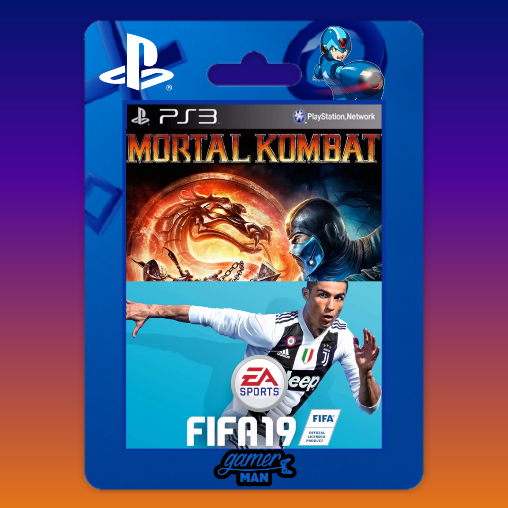 FIFA 19 + Mortal Kombat 9 Ps3 - Comprar en Gamer Man