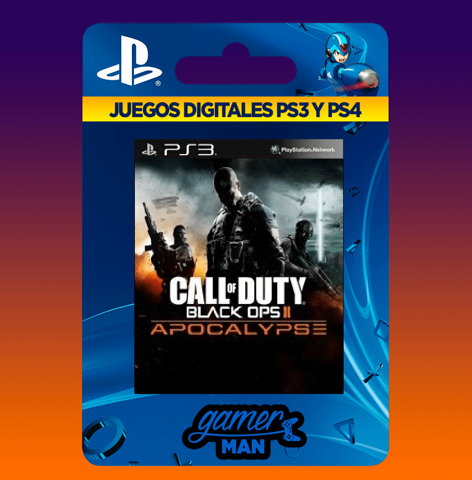 Call of duty Black Ops 2 DLC Apocalypse PS3 - Gamer Man