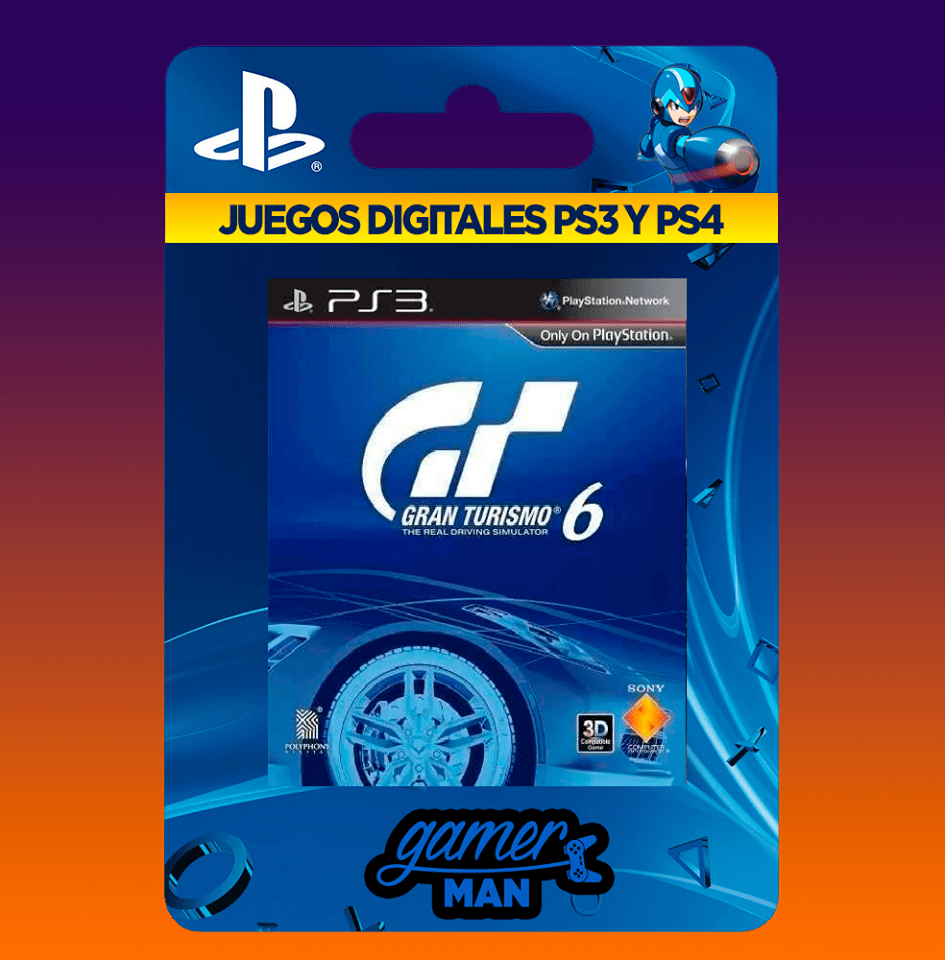 Gran Turismo 6 PS3 - Comprar en Gamer Man
