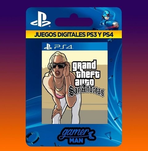 GTA San Andreas PS4 - Comprar en Gamer Man