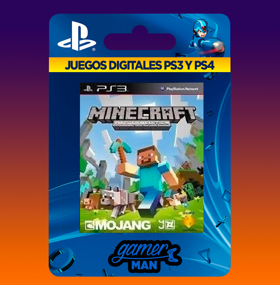 Minecraft PS3 - Comprar en Gamer Man
