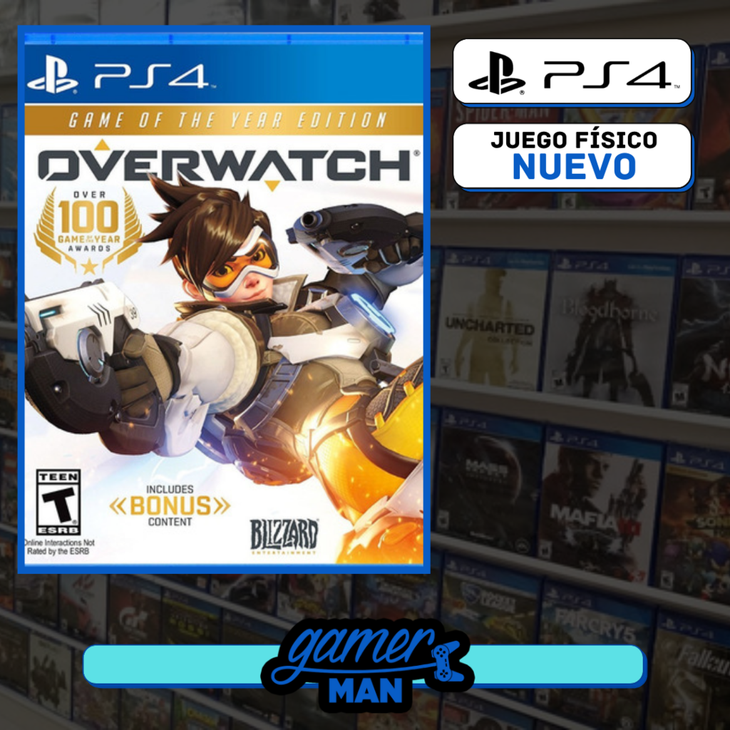 Overwatch PS4 Físico NUEVO & USADO - Gamer Man