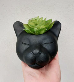 Vaso Gatinho Preto