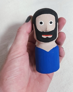 Boneco Ilha do Ferro P - Azul - comprar online