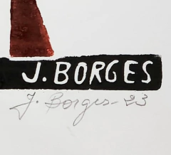Xilogravura J Borges: Cacau (P) - comprar online