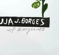 Xilogravura J Borges: Maracujá (P) - comprar online