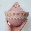 Vasinho de parede Cerâmica Jequitinhonha G - Rosa