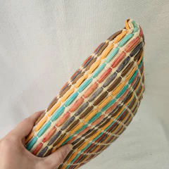 Almofada Fibra de Bananeira - Colorido - comprar online