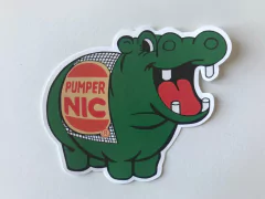 Calco en vinilo retro pumper nic