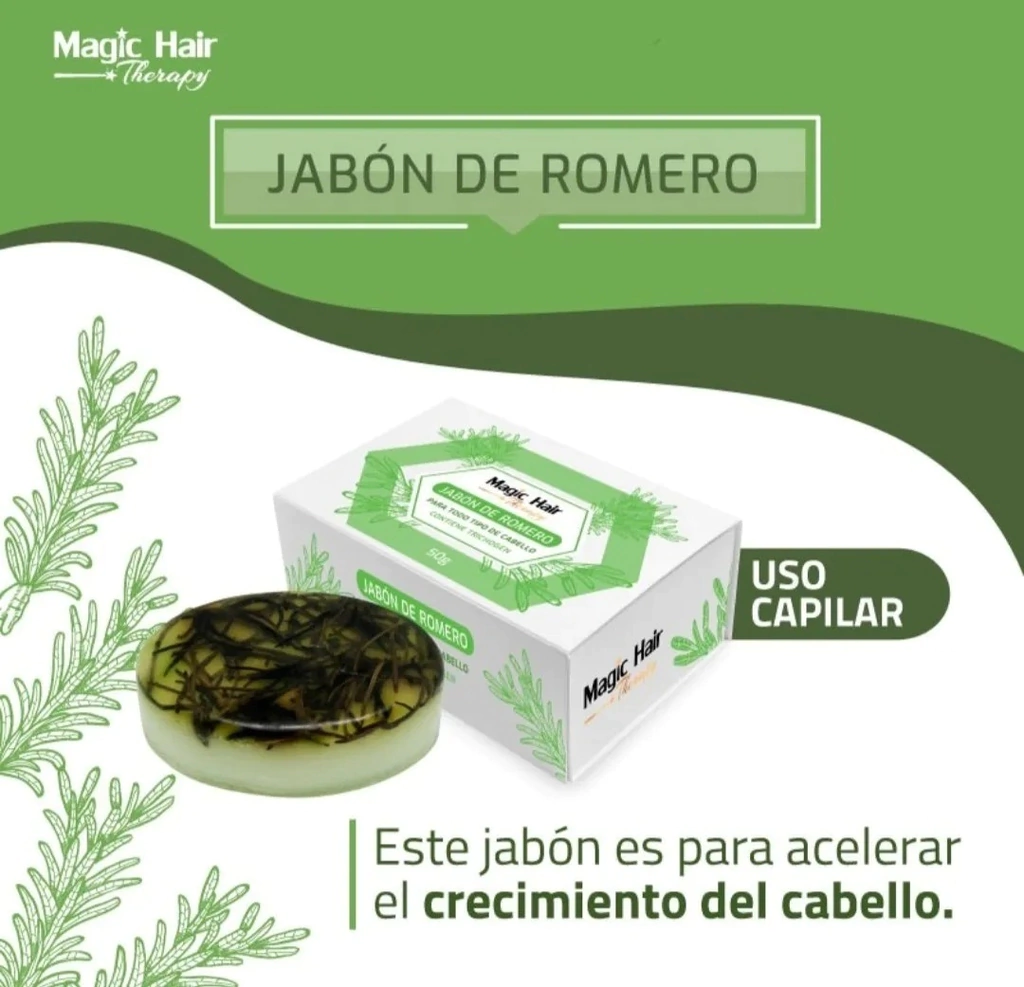 JABÓN CAPILAR DE ROMERO MAGIC HAIR