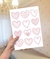Imagem do Adesivo corações rosa transparente PR0159