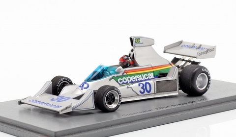 Miniatura Copersucar FD04 F1 #30 E. Fittipaldi - GP de Mônaco 1976