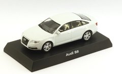 Miniatura Audi S6 Branco - 1/64 Kyosho