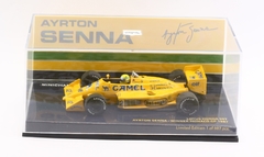 Miniatura Lotus 99T #12 - Ayrton Senna - GP Mônaco 1987 - 1/43 Minichamps