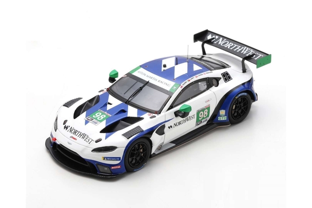 Spark 1/43 ASTON MARTIN Vantage AMR N°98 - 24H Le Mans 2021 - Modèle Résine