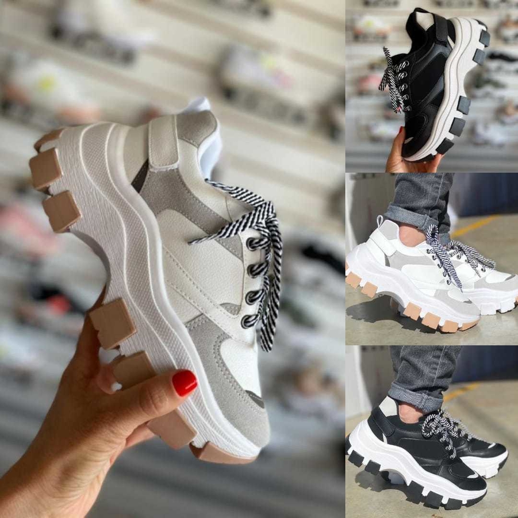 TÊNIS SOLA TRATORADA - Morenna Flor Gv Shoes