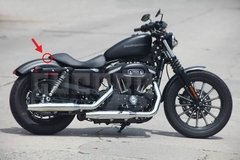 Suporte De Fixação Do Banco - Harley Davidson Sportster 883r Xl Iron até 2015 - loja online