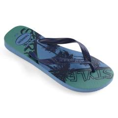 OJOTAS HAVAIANAS TOP ATHLETIC HOMBRE BLUE STEEL AZUL ACO (0057)