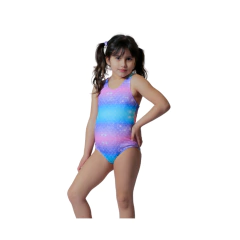 ENTERIZA BUEN NADO ART 506 ESTAMPADA INFANTIL SIRENITA