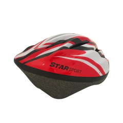 CASCO CICLISMO 21 STARSPORT ADULTO ROJO BLANCO - comprar online
