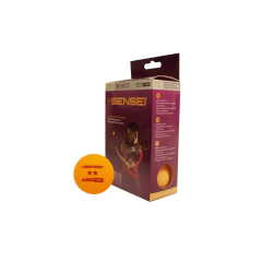PELOTAS DE TENIS DE MESA PING PONG SENSEI 2 STARS X 6 UNIDADES NARANJA