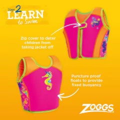 CHALECO SALVAVIDAS ZOGGS SWIMSURE JACKET NATACIÓN INFANTIL 4-5 AÑOS = 18-25 kg en internet