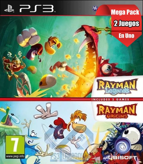 COMBO RAYMAN LEGENDS + RAYMAN ORIGINS PS3 DIGITAL