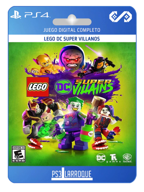LEGO DC SUPER VILLANOS PS4 DIGITAL - Ps3 Larroque
