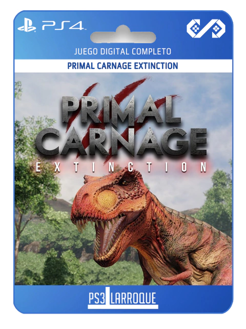 PRIMAL CARNAGE EXTINCTION PS4 DIGITAL - Ps3 Larroque