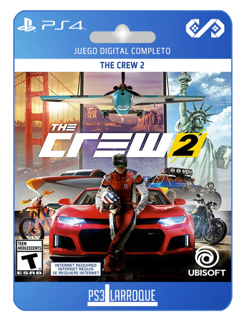THE CREW 2 PS4 DIGITAL - Comprar en Ps3 Larroque