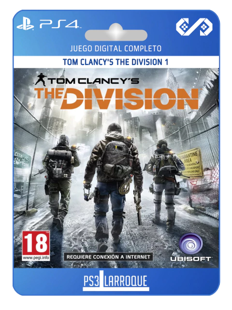 TOM CLANCY'S THE DIVISION 1 PS4 DIGITAL - Ps3 Larroque
