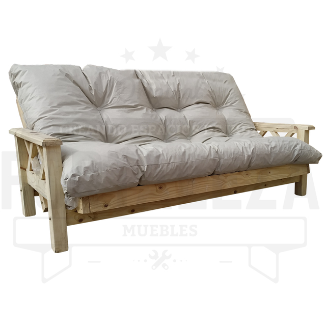 Colchon FUTON 2 plazas cuerpos Eco varios colores