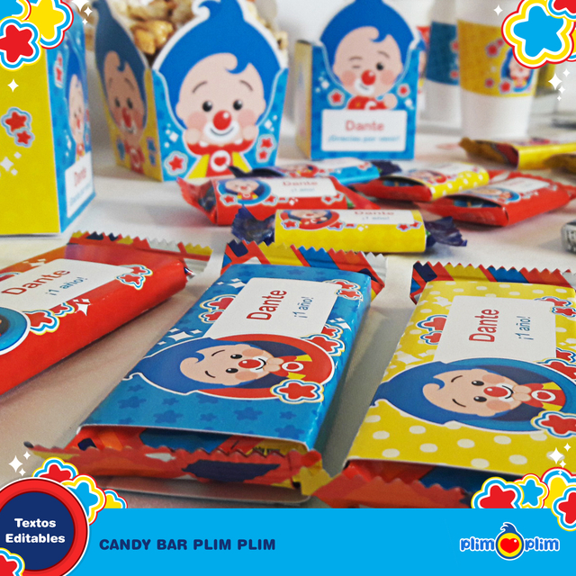 Kit Imprimible Plim plim Oficial