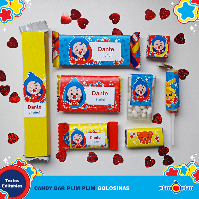 Kit Imprimible Plim plim Oficial