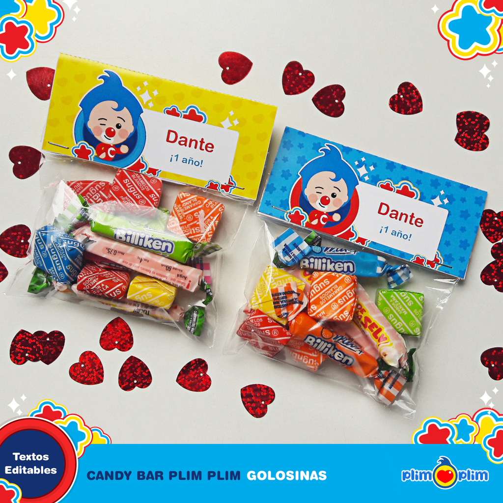 Kit Imprimible Plim plim Oficial