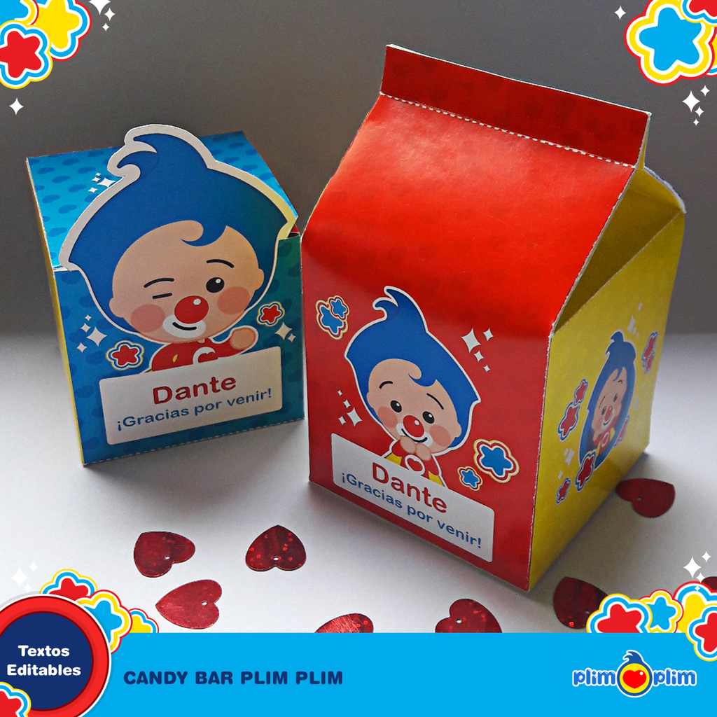 Kit Imprimible Plim plim Oficial