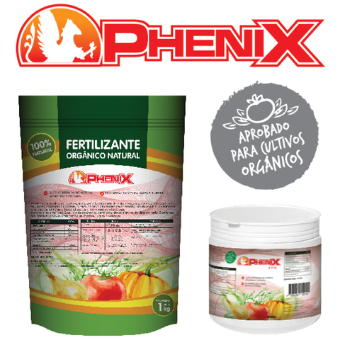 Phenix Fertilizante Orgánico Natural - Vivero Mario