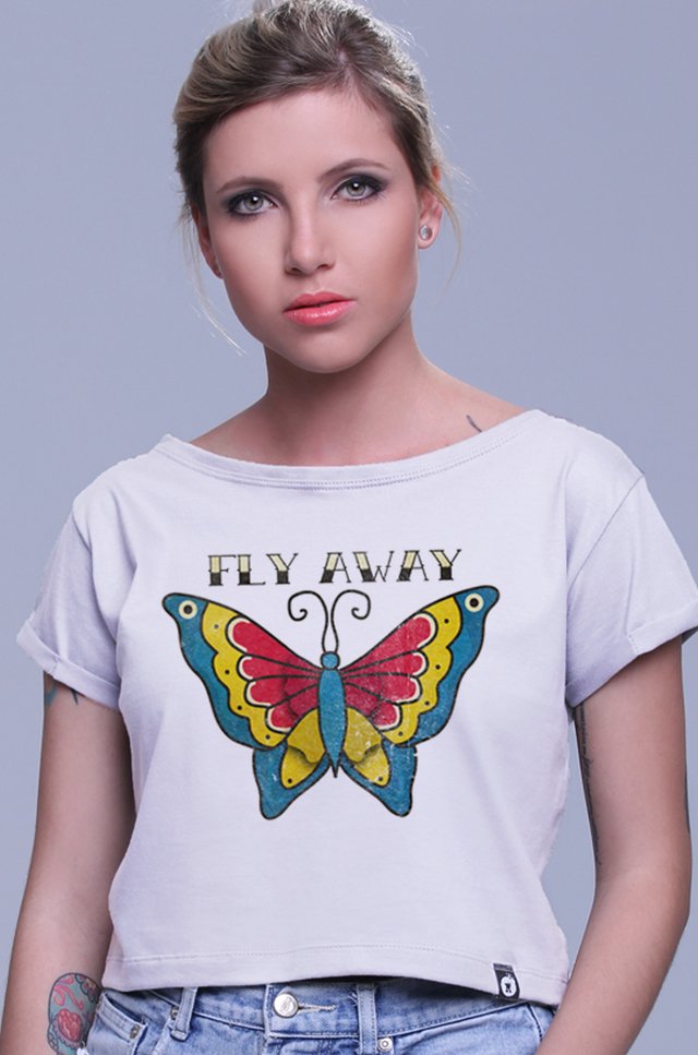 BLUSA CROPPED FLY AWAY