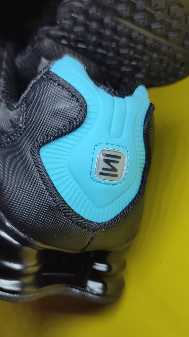 Tênis Nike Shox TL (12 Molas) Black Blue - Preto / Azul