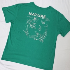 Remera NATURE Blanco - Oversize