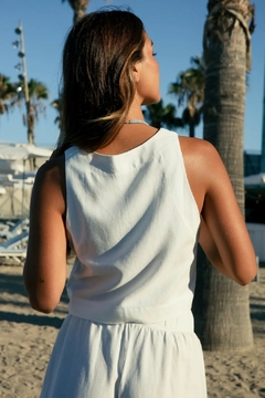 TOP ROBERTA OFF WHITE - comprar online