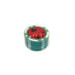 Picador Metálico Fichas Poker
