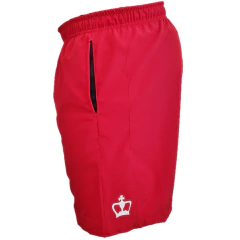 Short Black Crown Cool Elastic Rojo
