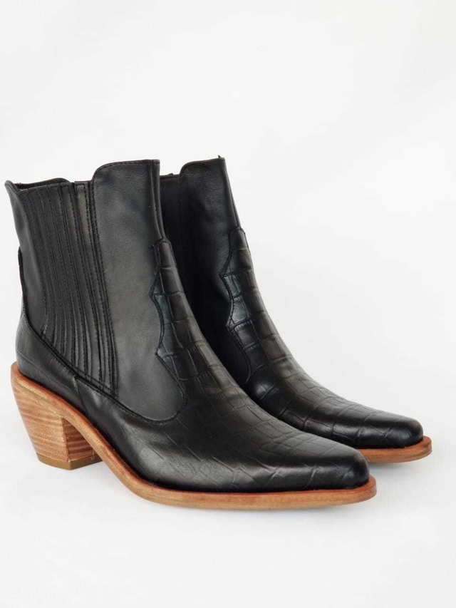 Bota Texana Negra