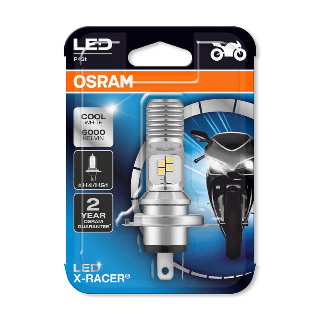 Lâmpada H4/HS1 Osram LED X-Racer Moto - Osram