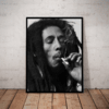 Lindo quadro decorativo Reggae Bob Marley grande 42x29cm