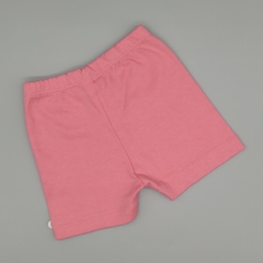 Imagen de Conjunto Grisino Talle 3-6 meses algodón rosa y blanco animalitos en la plata (remera y short)