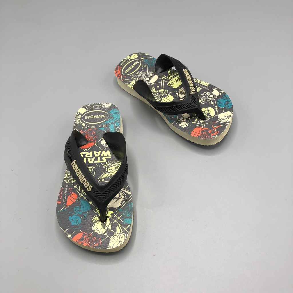 Ojotas Havaianas Talle 23-24 BR (16.5cm suela) star wars