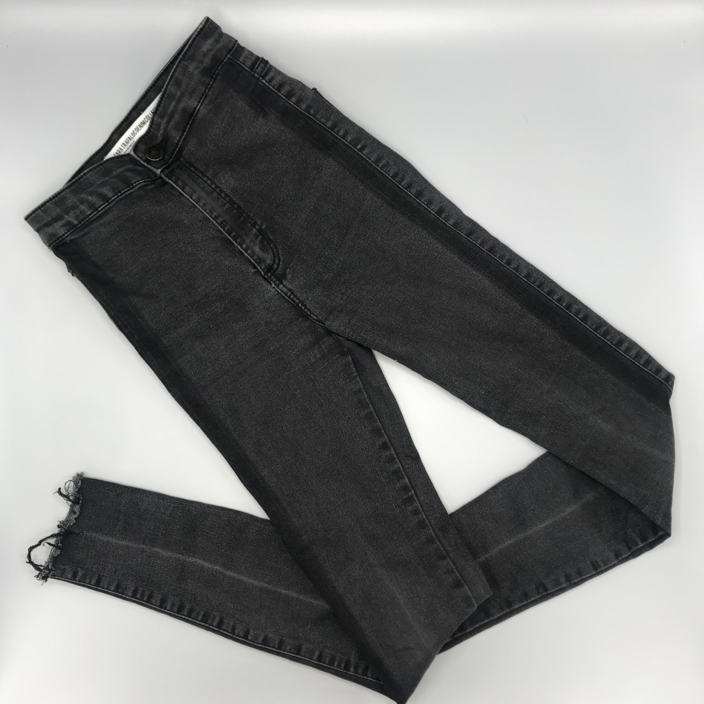 JEANS SKINNY PREMIUM ROTOS - Negro | ZARA España