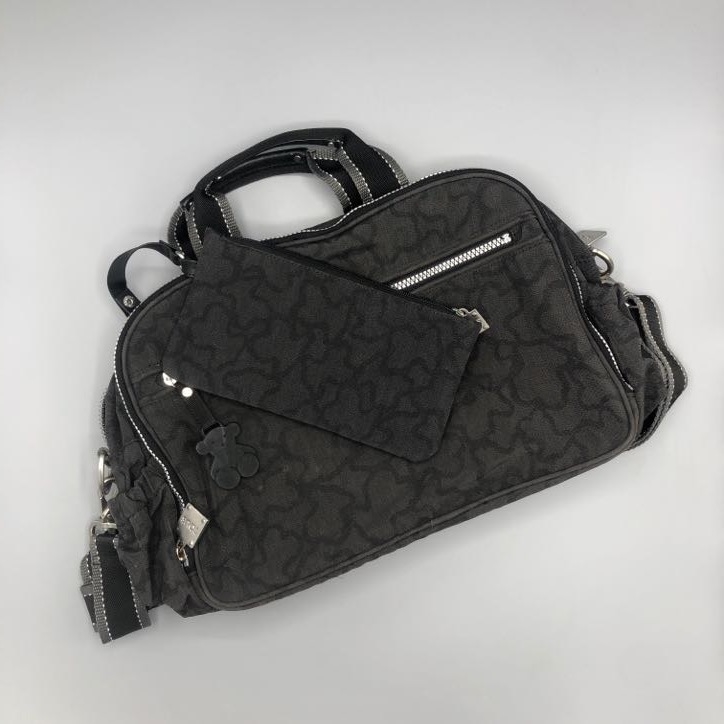 Segunda Selección- Bolso maternal Tous Kaous negro- medidas 40x25x20